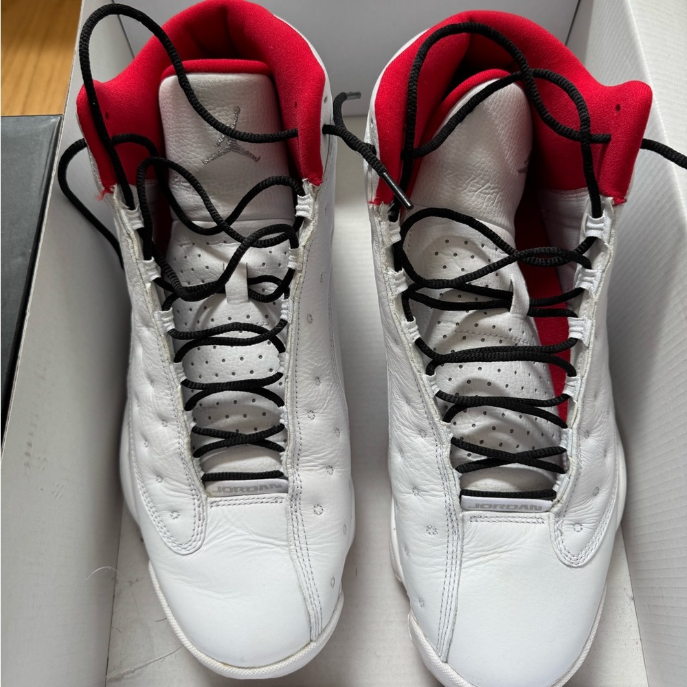 Jordan Air Jordan 13 Retro White and Silver